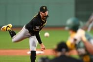 Paul Skenes in action against the Boston Red Sox - Source: Getty